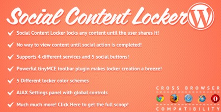 Social Content Locker for WordPress