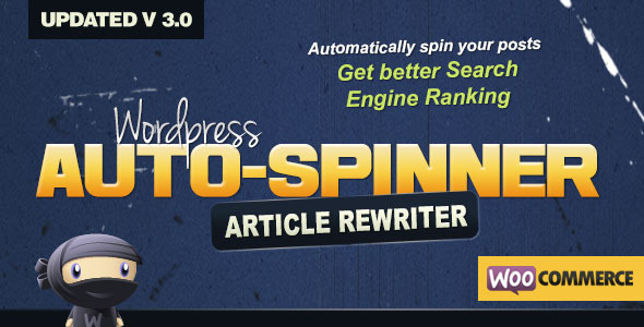 Wordpress Auto Spinner - Articles Rewriter Free