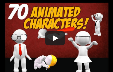70 Animated 3D Characters in GIF Format