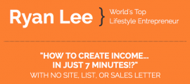 7-Minute Income – Ryan Lee