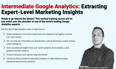 Intermediate Google Analytics