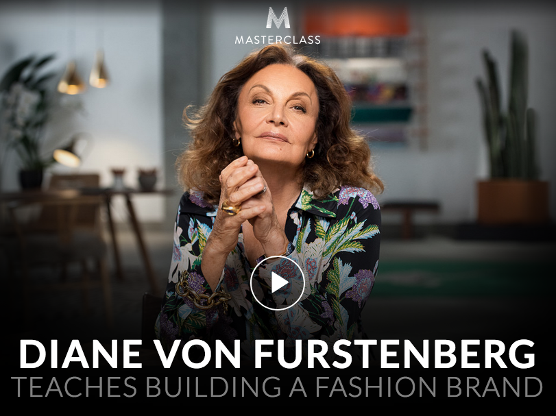 Diane von Furstenberg – Teaches Building a Fashion Brand