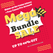 Special Offer: Mega Bundle Sale [Windows and Mac Premium Softwares] + Free Canva Pro Lifetime Account