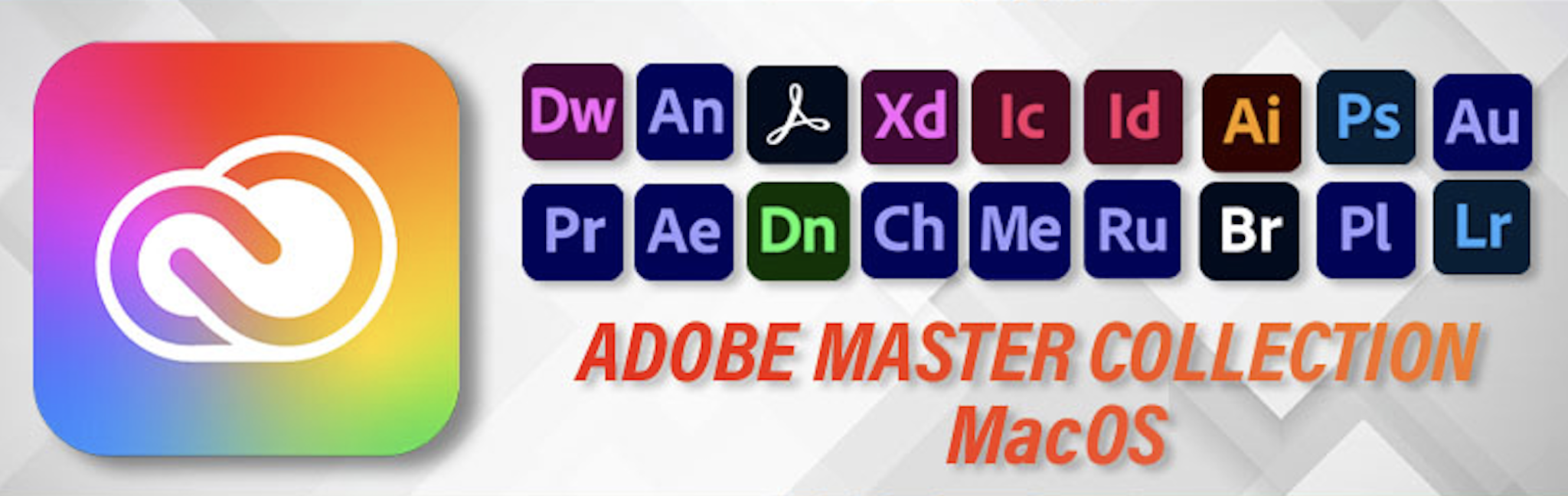 Special Offer Adobe Master Collection CC 2022 (Mac OS) 65 Lifetime